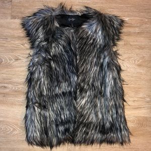Jessica Simpson Faux Fur Vest